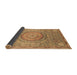 Sideview of Abstract Brown Modern Rug, abs3632brn