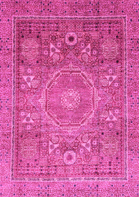 Abstract Pink Modern Rug, abs3633pnk