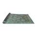 Sideview of Abstract Light Blue Modern Rug, abs3634lblu