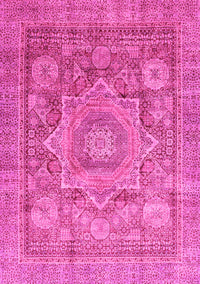 Abstract Pink Modern Rug, abs3634pnk