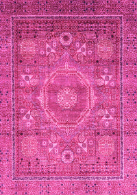 Abstract Pink Modern Rug, abs3635pnk