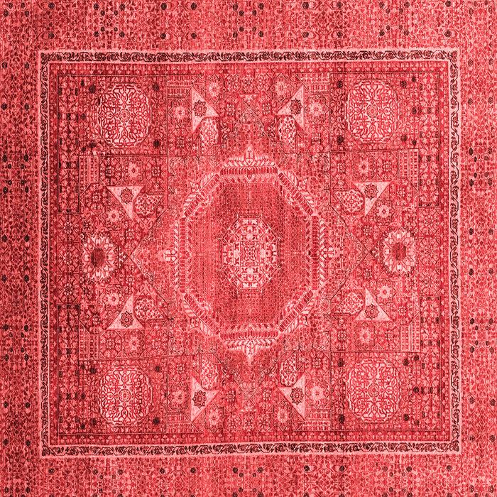 Machine Washable Abstract Red Modern Rug, wshabs3635red