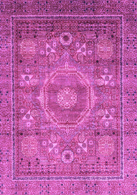 Abstract Purple Modern Rug, abs3635pur