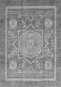 Abstract Gray Modern Rug, abs3636gry