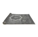 Sideview of Abstract Gray Modern Rug, abs3637gry