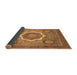 Sideview of Abstract Brown Modern Rug, abs3637brn