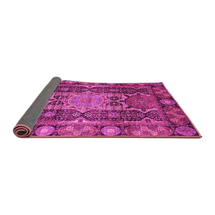 Sideview of Abstract Pink Modern Rug, abs3639pnk