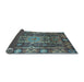 Sideview of Abstract Light Blue Modern Rug, abs3639lblu