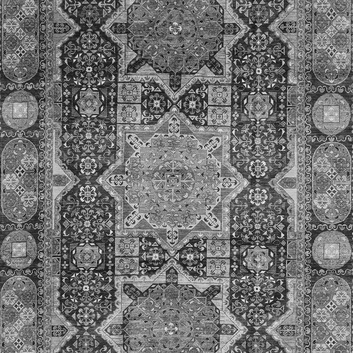 Machine Washable Abstract Gray Modern Rug, wshabs3639gry