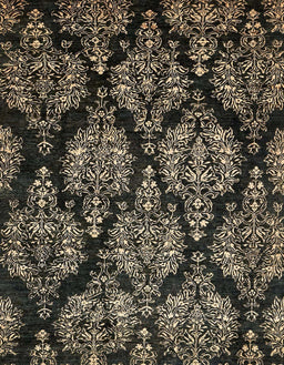 Abstract Brown Modern Rug, abs363