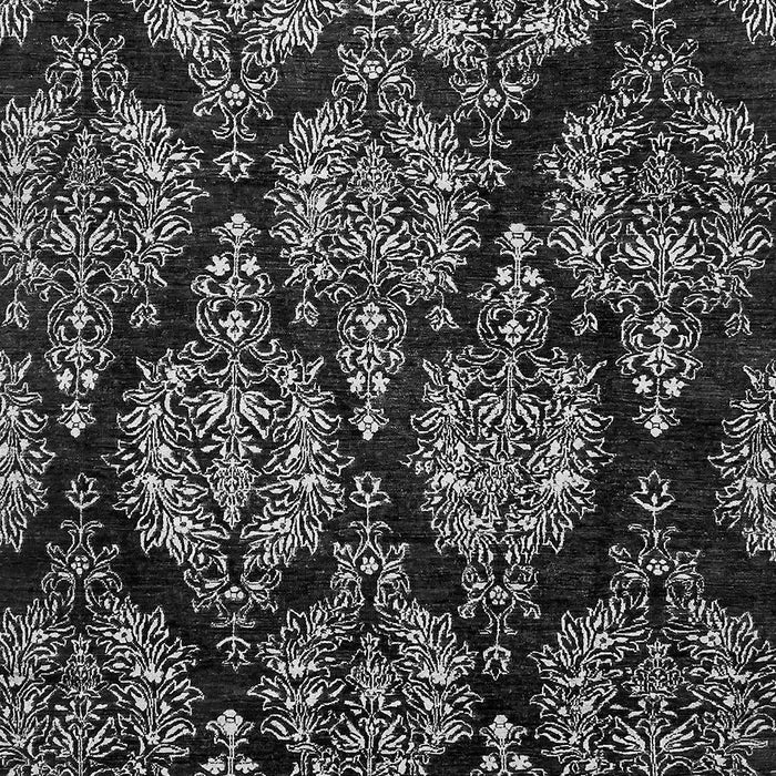 Machine Washable Abstract Gray Modern Rug, wshabs363gry