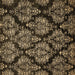 Square Machine Washable Abstract Brown Modern Rug, wshabs363brn