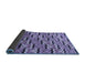 Sideview of Oriental Blue Modern Rug, abs3640blu