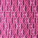 Square Machine Washable Oriental Pink Modern Rug, wshabs3640pnk