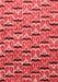 Oriental Red Modern Area Rugs