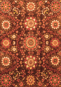 Oriental Orange Modern Rug, abs3641org