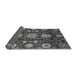 Sideview of Oriental Gray Modern Rug, abs3641gry