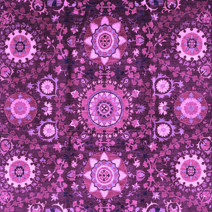 Machine Washable Oriental Purple Modern Area Rugs, wshabs3641pur