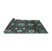 Sideview of Oriental Light Blue Modern Rug, abs3641lblu