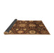 Sideview of Oriental Brown Modern Rug, abs3641brn