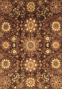 Oriental Brown Modern Rug, abs3641brn