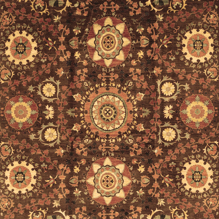 Oriental Brown Modern Rug, abs3641brn