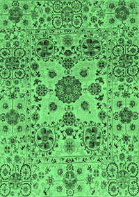 Oriental Emerald Green Modern Rug, abs3642emgrn