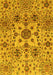 Oriental Yellow Modern Rug, abs3642yw