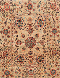 Abstract Red Oriental Rug, abs3642