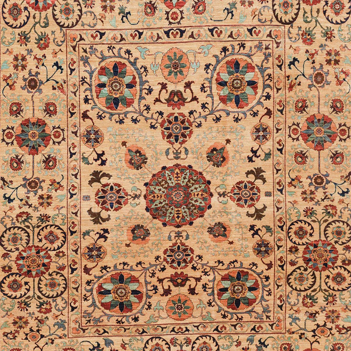 Machine Washable Abstract Red Rug, wshabs3642