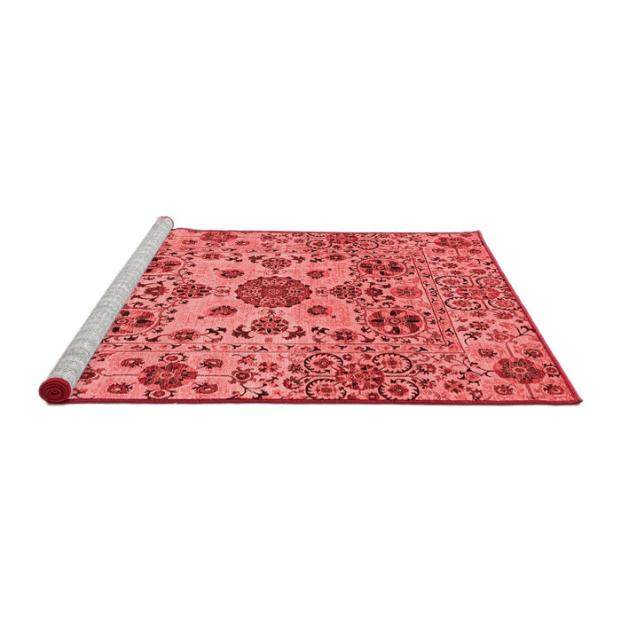 Modern Red Washable Rugs