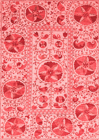 Oriental Red Modern Rug, abs3643red