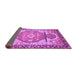 Sideview of Oriental Purple Modern Rug, abs3644pur