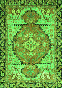 Oriental Green Modern Rug, abs3644grn