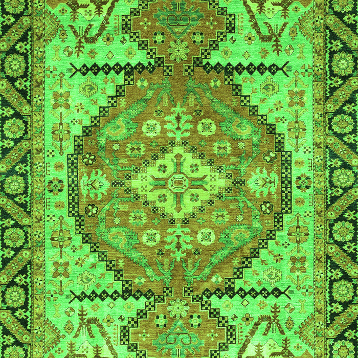 Oriental Green Modern Rug, abs3644grn