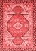 Oriental Red Modern Area Rugs