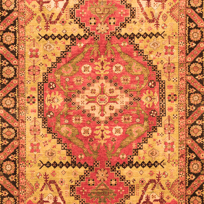 Oriental Orange Modern Rug, abs3644org