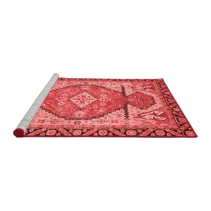 Modern Red Washable Rugs