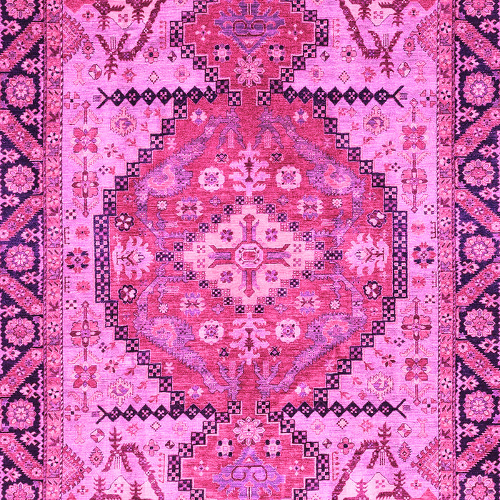 Machine Washable Oriental Pink Modern Rug, wshabs3644pnk