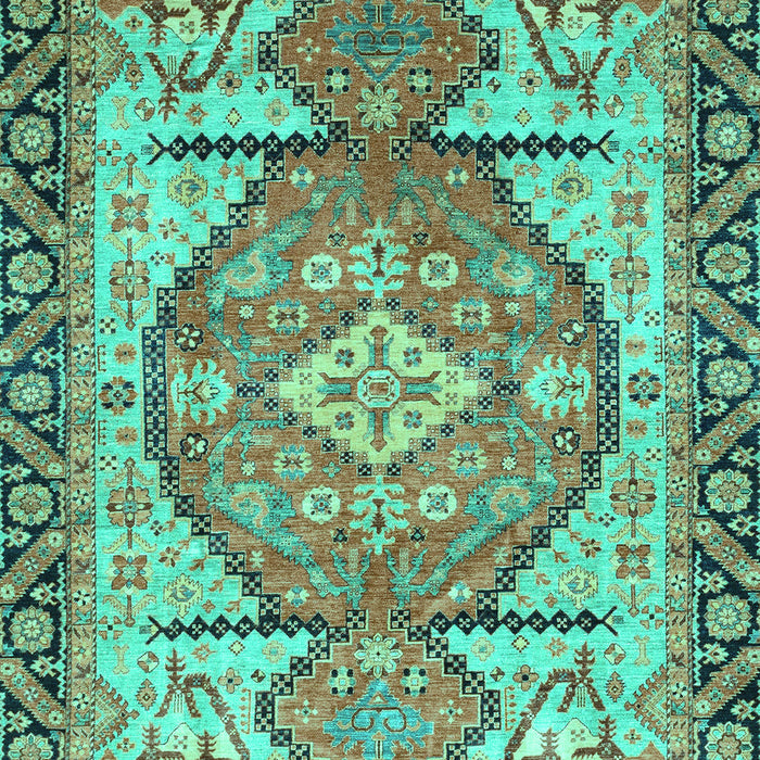 Oriental Turquoise Modern Rug, abs3644turq