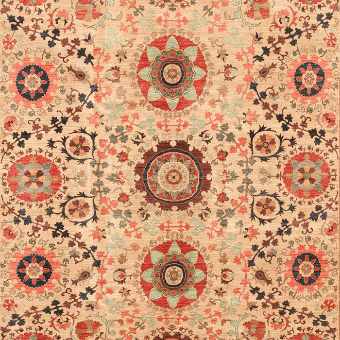 Abstract Orange Oriental Rug, abs3645