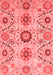 Oriental Red Modern Area Rugs