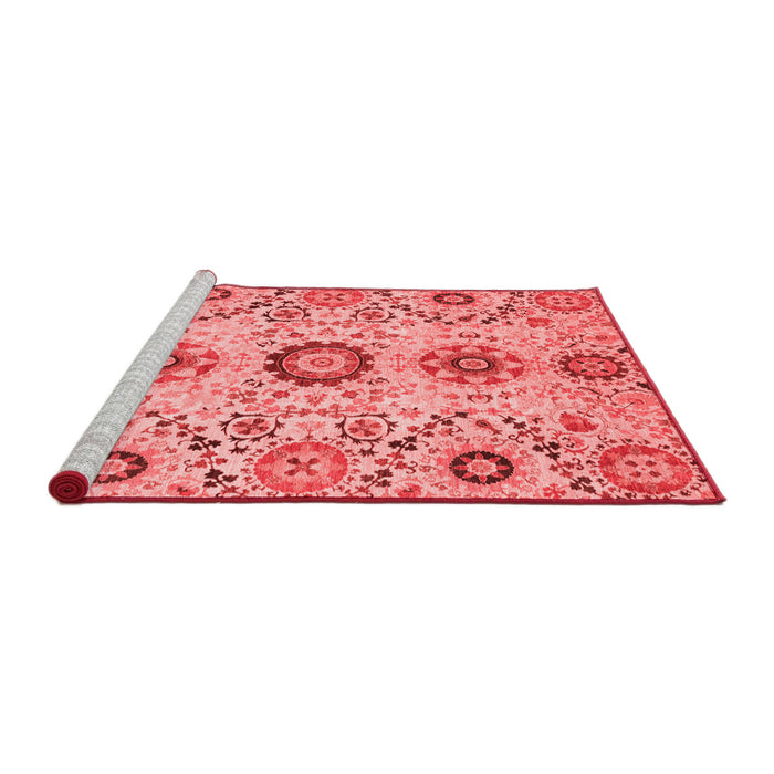 Modern Red Washable Rugs