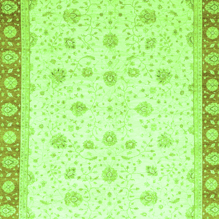 Oriental Green Modern Rug, abs3646grn