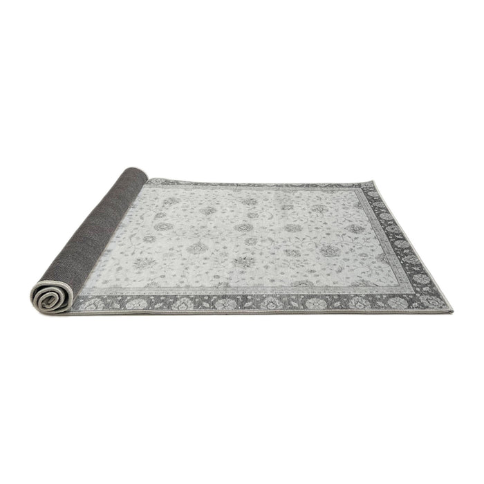Sideview of Oriental Gray Modern Rug, abs3646gry