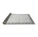 Sideview of Oriental Gray Modern Rug, abs3646gry