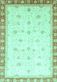 Oriental Turquoise Modern Rug, abs3646turq