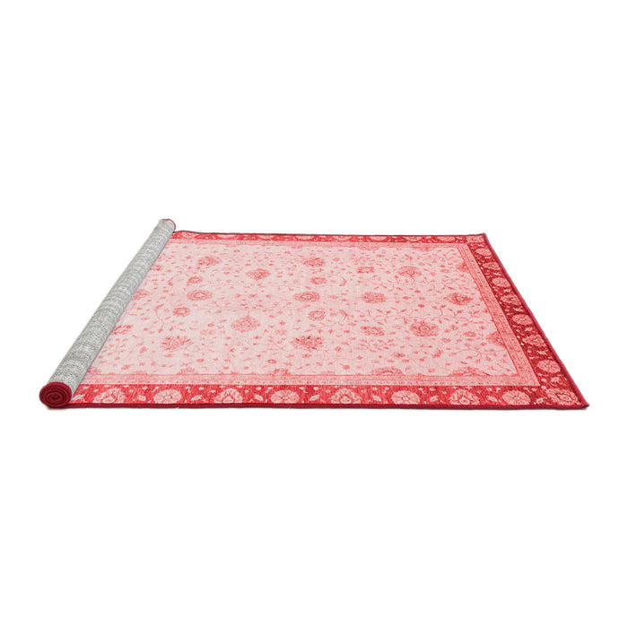 Modern Red Washable Rugs