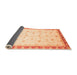 Sideview of Oriental Orange Modern Rug, abs3646org