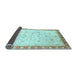 Sideview of Oriental Light Blue Modern Rug, abs3646lblu